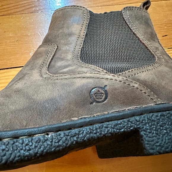 COPY - Genuine Leather Born Boots - Broken In Distressed Brown - Picture 5 of 8